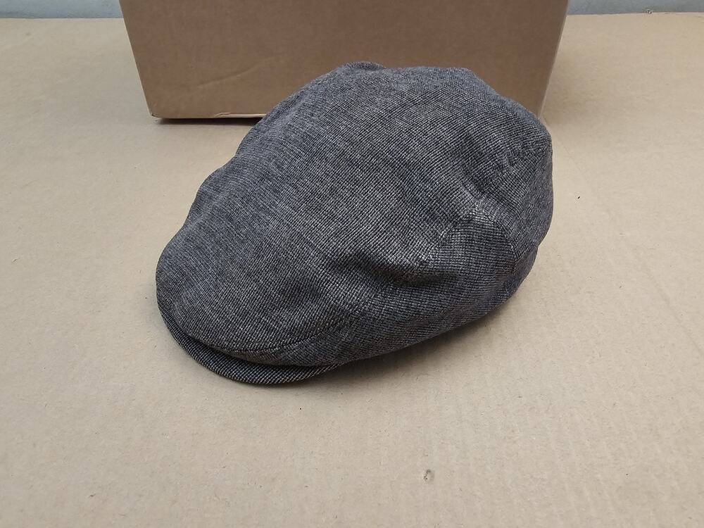 MEYER The Hatter Gray Newsboy Hat Cap Mens Style Size 59L